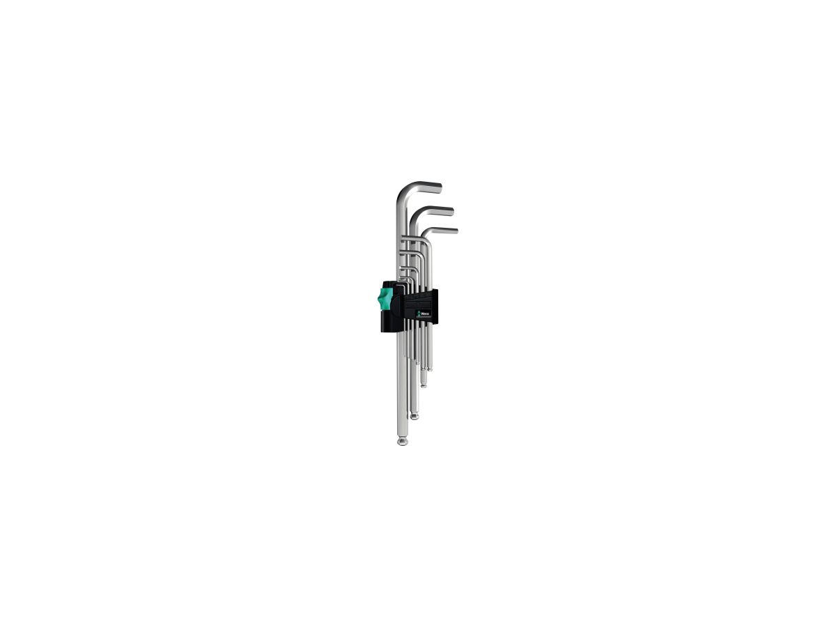 Haakse schroevendraaier- set 950PKL/9SMN 9-delig Wera