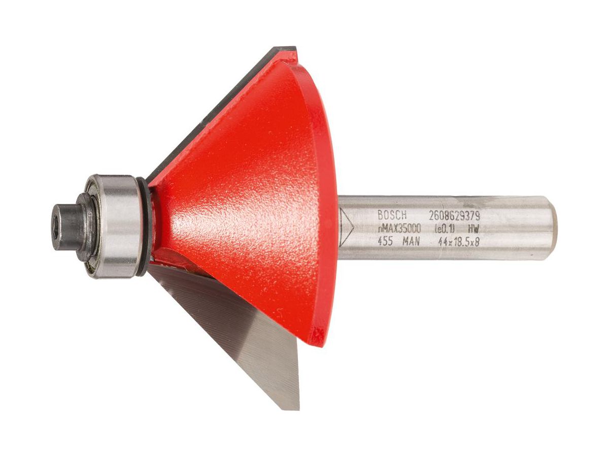 HM Fasefräser m Anlaufri Ø44,0x18,5x61,0 mm  Bosch