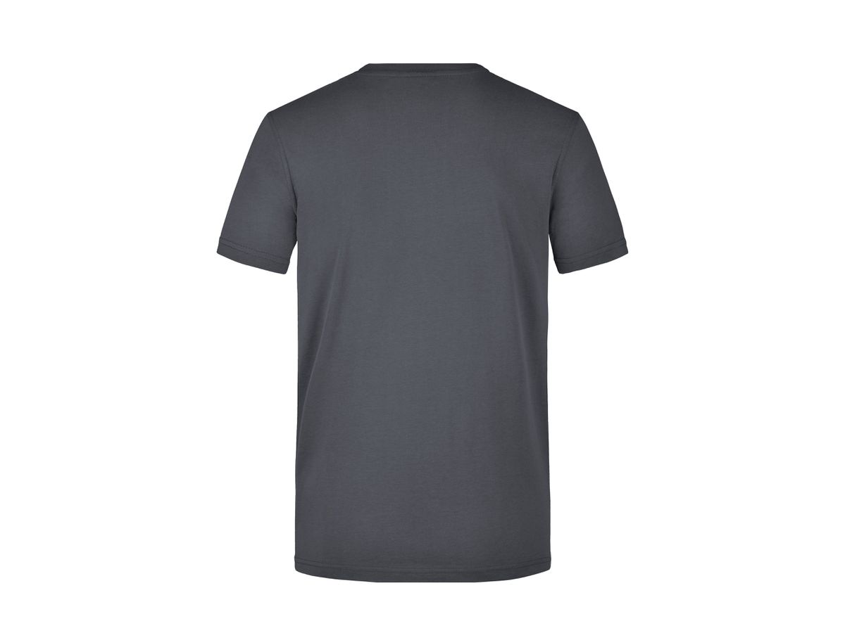 JN Mens Workwear T-Shirt JN838 50%BW/50%PES, carbon, Größe L