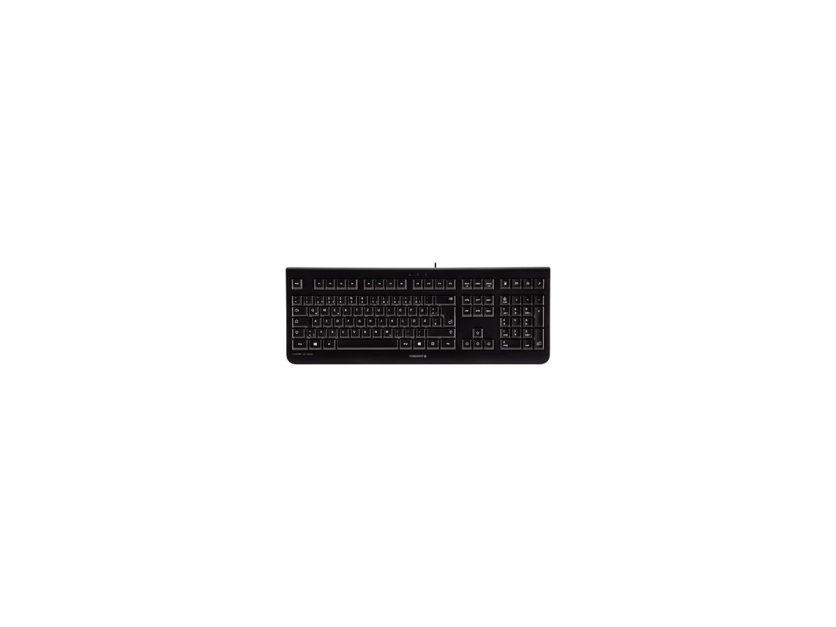 Cherry Tastatur-Maus-Set DC2000 JD-0800DE-2 schwarz