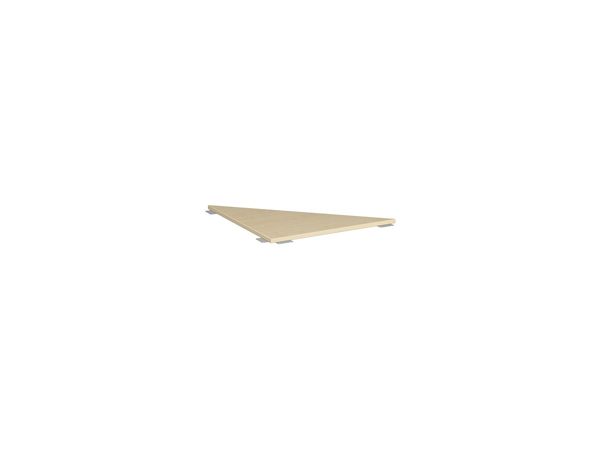Geramöbel Verkettungselement Lissa- bon S-617508 Dreieck 90° ahorn