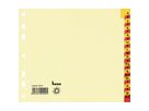 Bene Register 93403 A-Z DIN A4 halbe Höhe 24teilig ch Taben rt/ge