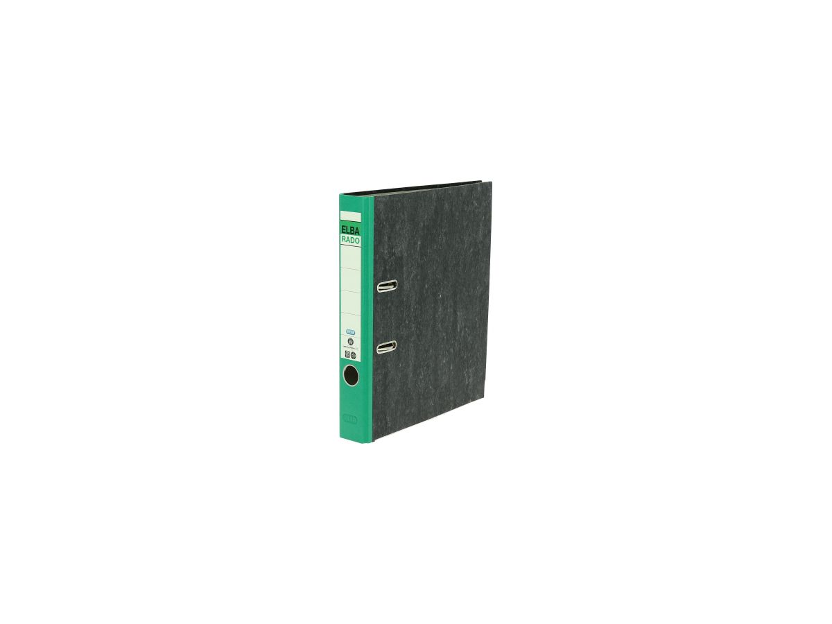ELBA Ordner ELBArado 100555309 DIN A4 50mm Pappe grün