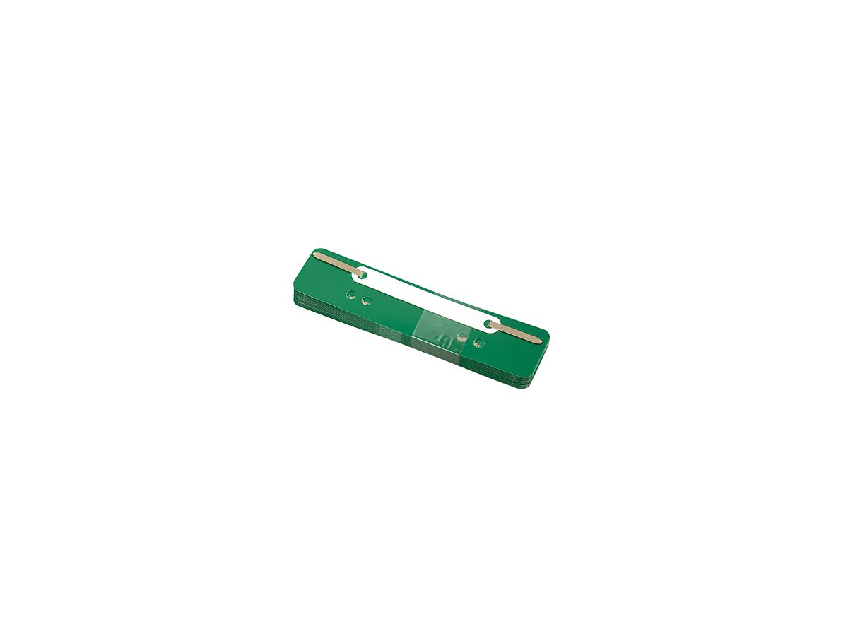 Soennecken Heftstreifen 3171 kurz Kunststoffdeckl. d.gn 25 St./Pack.