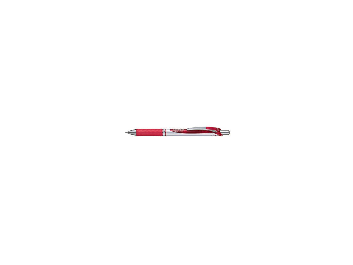 Pentel Gelroller EnerGel BL77-BO 0,35mm Druckmechanik rot