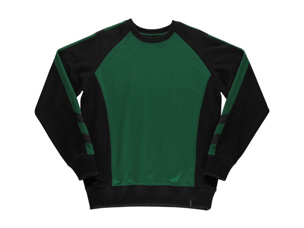 MASCOT Sweatshirt WITTEN Unique,grün/schwarz,Gr. 2XL