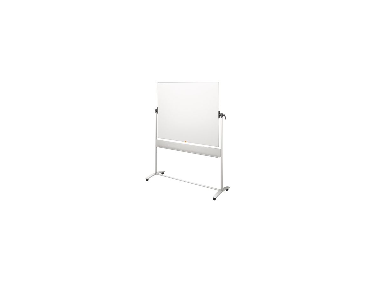 Nobo Whiteboard Stativ-Drehtafel 1901031 150x120cm silber