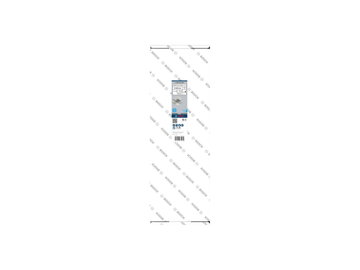 BOSCH PRO Diamantbohrkrone 300x450 mm CORE CUTTER WET