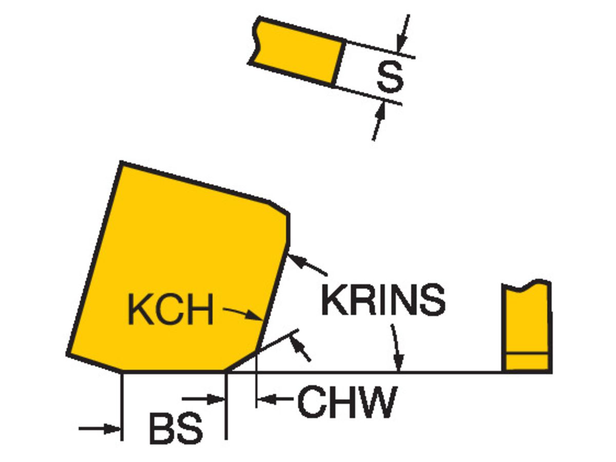 COROMANT T-MAX FRAESWENDESCHNEIDPLATTEN