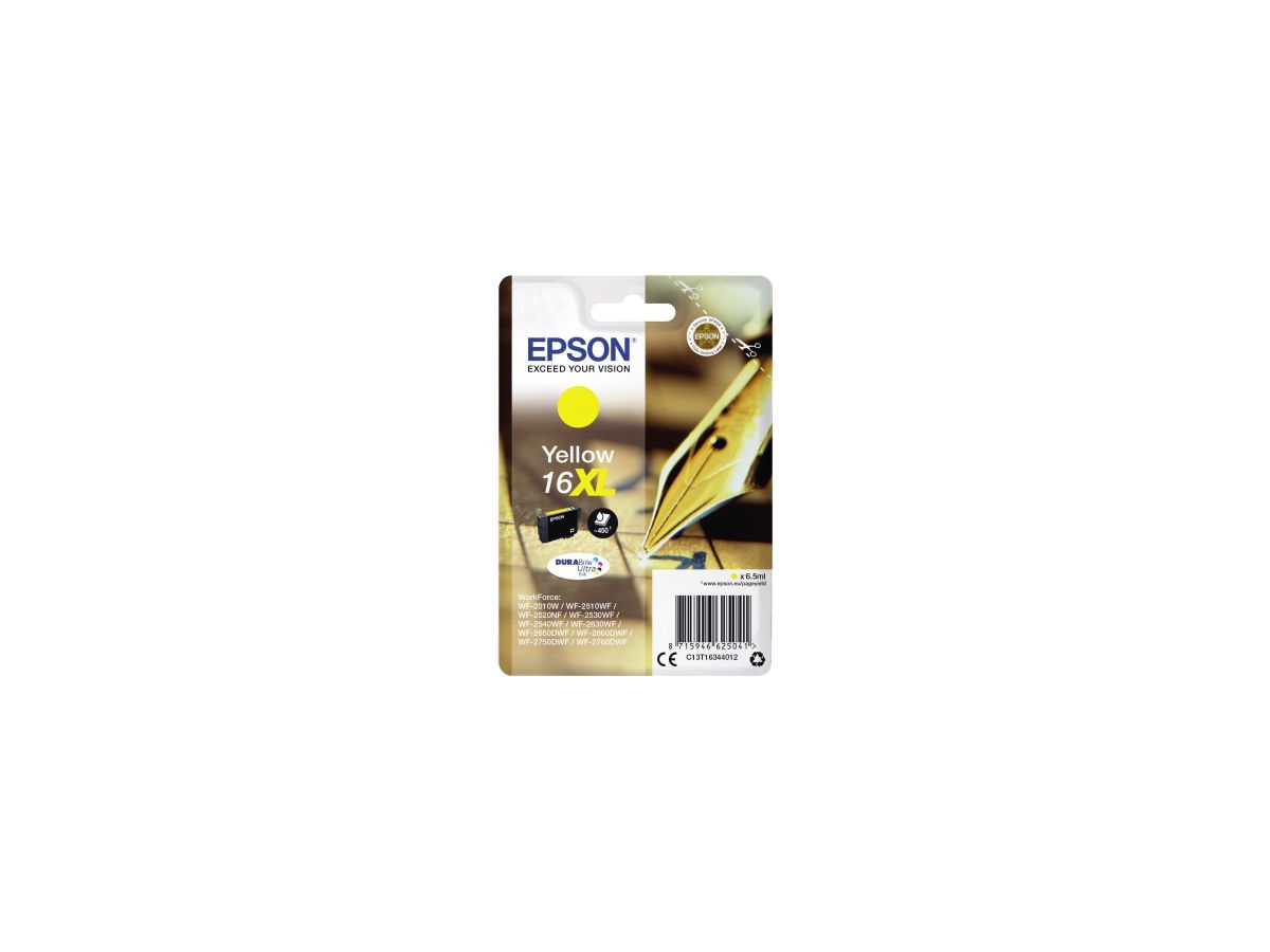 Epson Tintenpatrone C13T16344012 6,5ml gelb