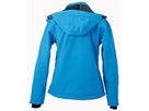 JN Ladies Winter Softshell Jacket JN1001 95%PES/5%EL, aqua, Größe 2XL