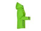 JN Ladies Outdoor Jacket JN1097 100%PES, spring-green/iron-grey, Größe S