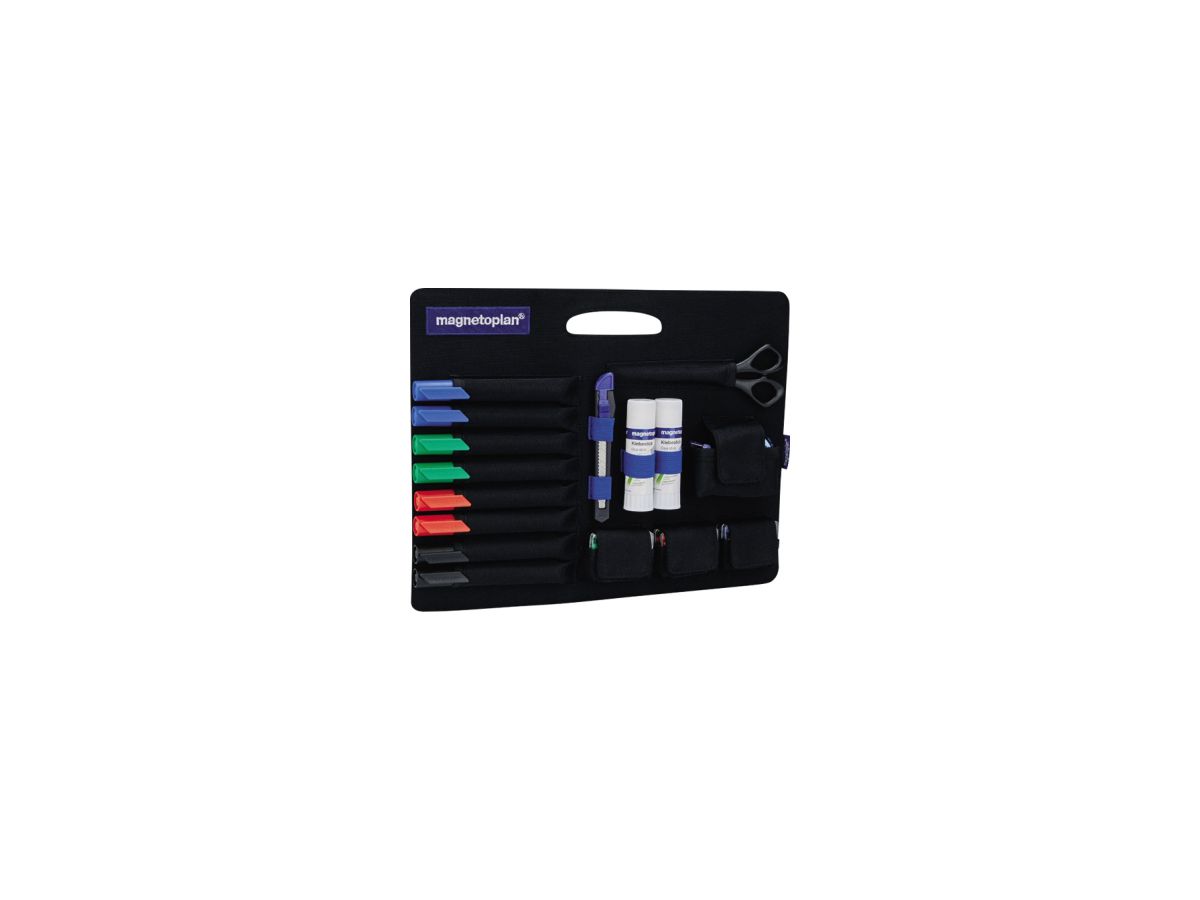 magnetoplan Moderatorentasche Messenger 11117 +Moderatoren-Kit