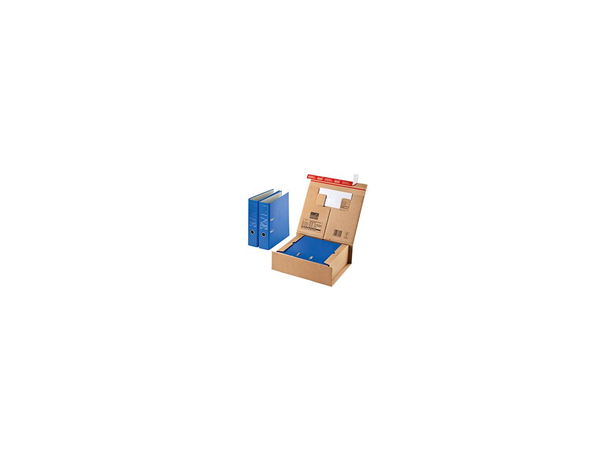 ColomPac Versandkarton POST-BOX CP067.06 33x12x29cm braun