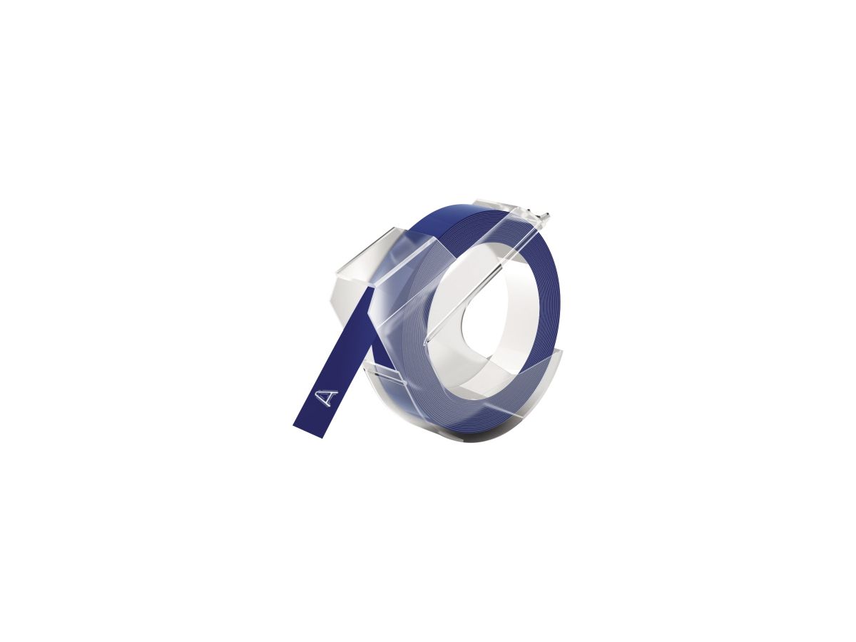 DYMO Prägeband 520106 9mmx3m sk Kunststoff glänzend blau