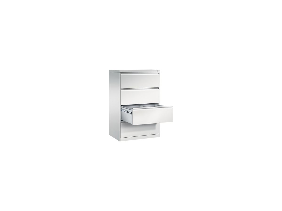 C+P Hängeregistraturschrank Acurado A4 1357x787x590mm (BxHxT), RAL 7035