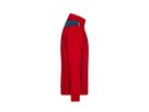 JN Herren Sweat-Jacke JN870 red/navy, Größe XXL