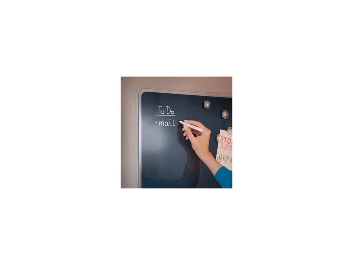 Leitz Whiteboard Cosy 70420089 Glas 60x40cm grau