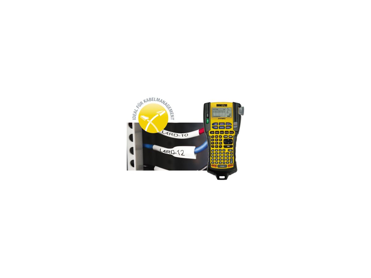 DYMO Beschriftungsgerät Rhino 5200 S0841400 Hartschalenkoffer