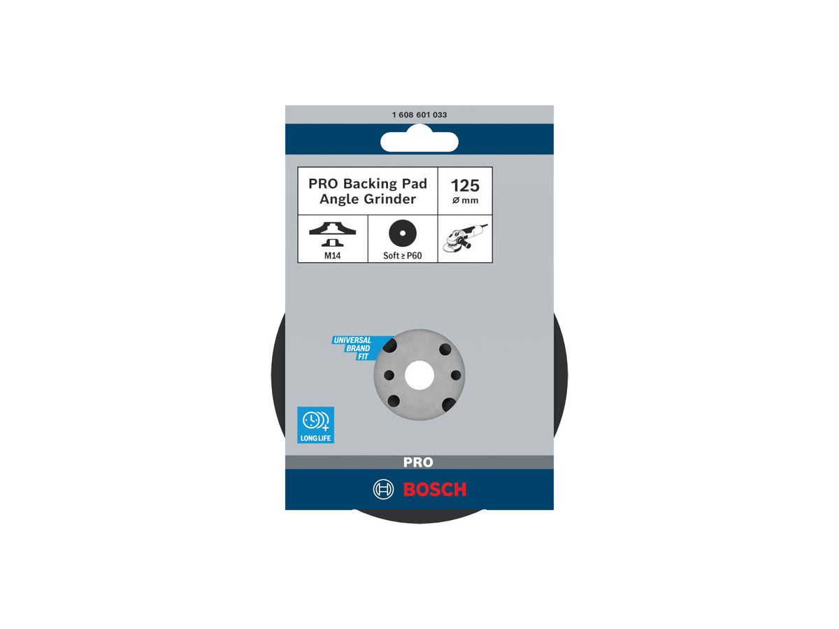 GUMMISCHLEIFTELLER 125 MM