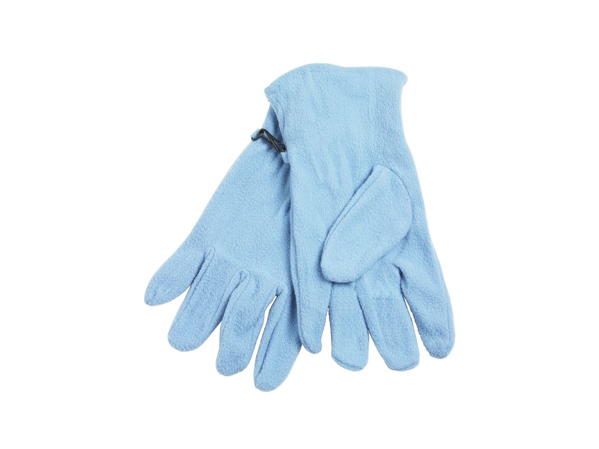 mb Microfleece Gloves MB7700 100%PES, light-blue, Größe L/XL