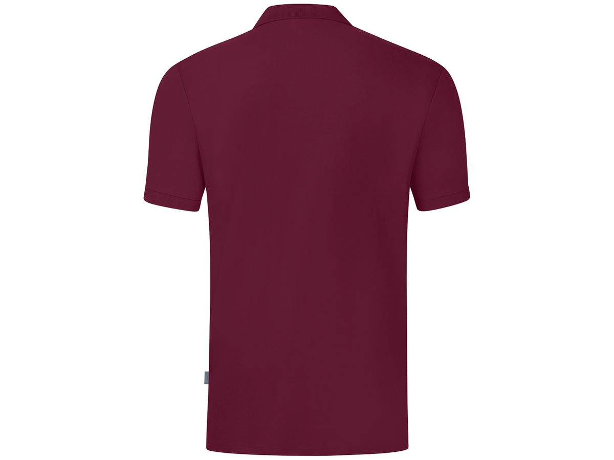 JAKO Polo Organic Kinder C6320, Gr. 164 maroon