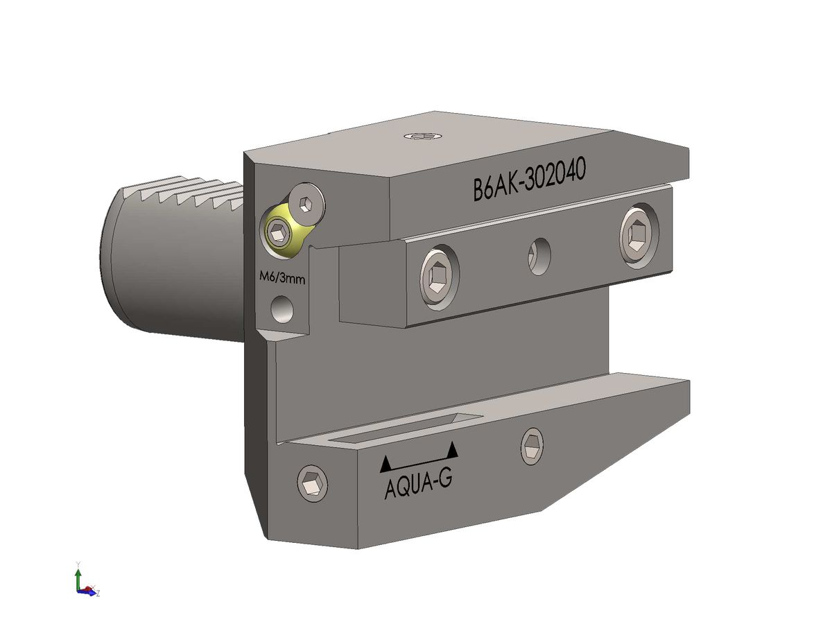 Werkzeughalter IK B6AK Radial Links lang