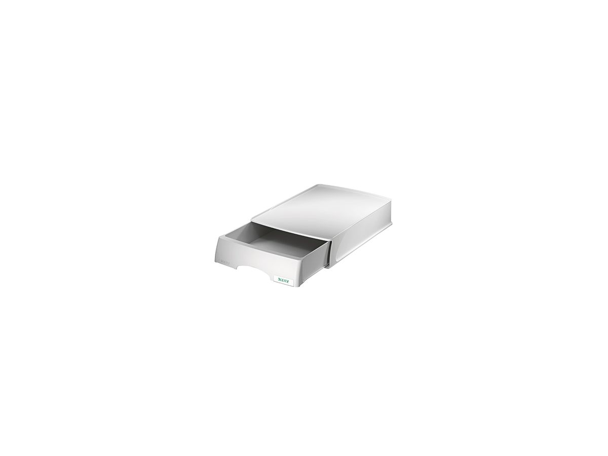 Leitz Briefablage Plus 52100085 DIN A4 stapelbar PS grau