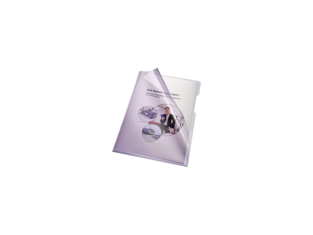 Bene Sichthülle 205000VI DIN A4 HPVC violett 100 St./Pack.