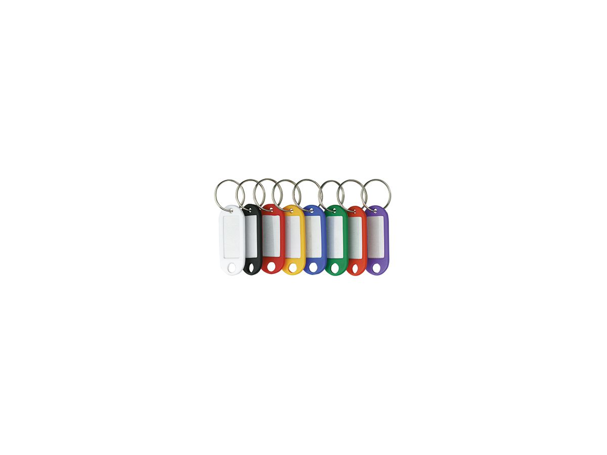 ALCO Schlüsselanhänger 1853-18 Kunststoff dunkelgrün 10 St./Pack.