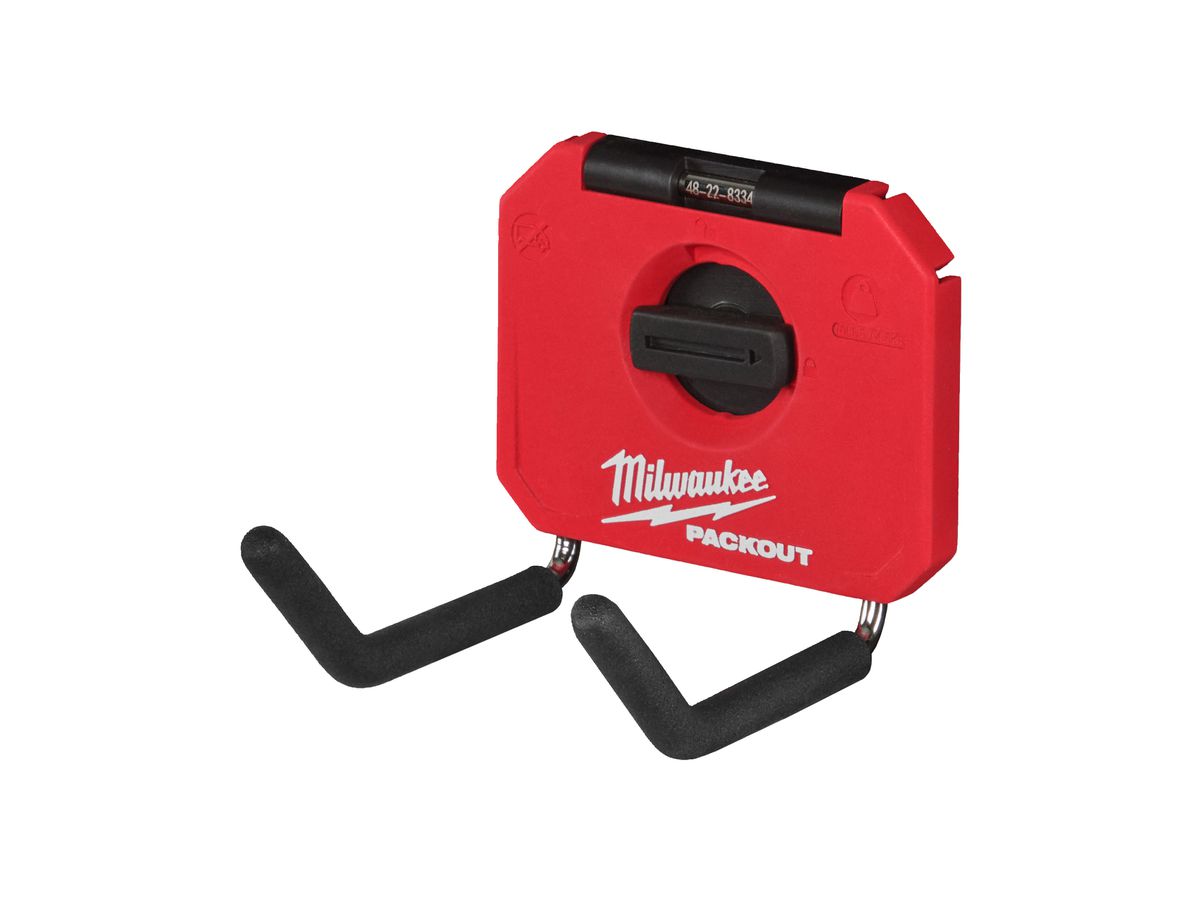 MILWAUKEE PACKOUT Haken kurz, gerade 14 x 17 mm