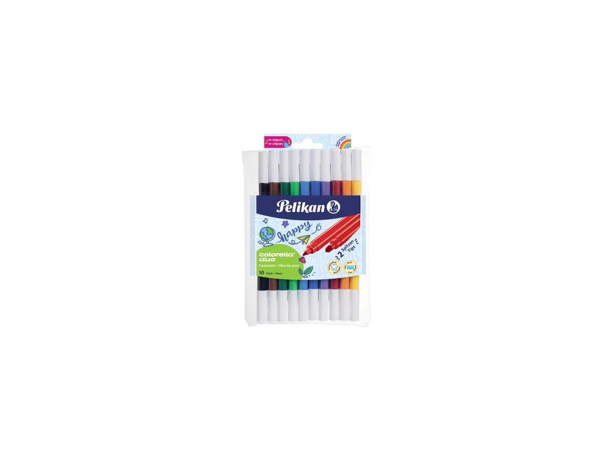 Pelikan Faserschreiber Colorella duo C407/10 973172 10 St./Pack.