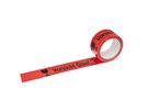 Signalklebeband Vorsicht Glas 50mmx66m rot