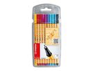 STABILO Fineliner point 88 8810-1 0,4mm farbig sortiert 10 St./Pack.