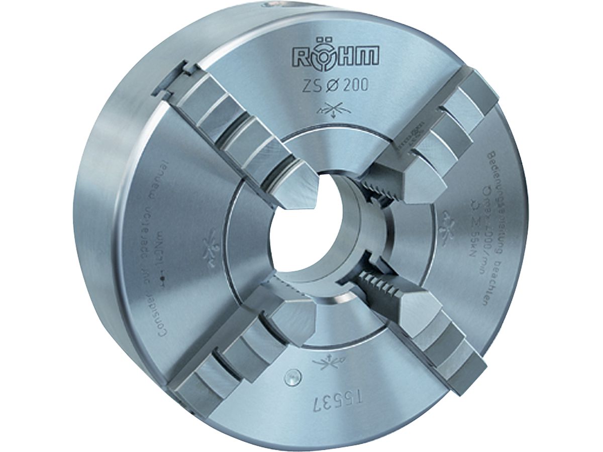 RÖHM Vierbacken-Drehfutter DIN55027 ZS