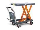 Fahrbarer Scherenhubtisch mit hydr. Hebevorrichtung, FHT 500,Tragkraft:500kg