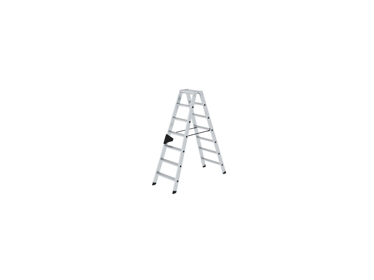 MUNK Stufen - Stehleiter Alu 2 x 7 Stufen