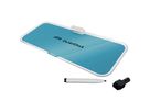Leitz Desktop-Memoboard Cosy 52690061 380x150x60mm Glas blau