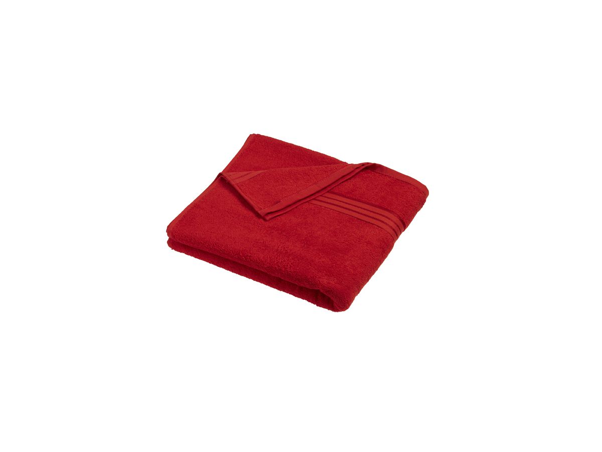 mb Bath Towel MB422 100%BW, red, Größe one size