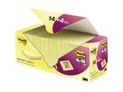 Post-it Haftnotiz Super Sticky 654-P14CY+4SSCY gelb 18 St./Pack.