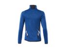 MASCOT Accel Fleece-Pullover Damen m RV Gr. M azurblau/schwarzblau 18153-316
