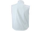 JN Mens Softshell Vest JN136 95%PES/5%EL, off-white, Größe XL