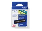 P-touch Schriftbandkassette TZE325 9mmx8m laminiert ws auf sw