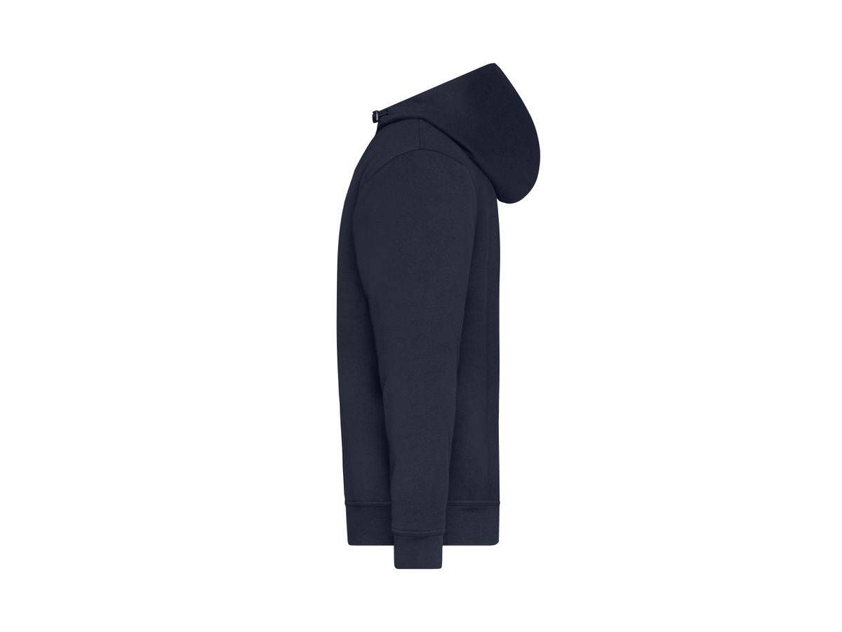 JN BIO Workwear-Half Zip Hoody JN839 70%BW/30%PES navy Gr. 2XL
