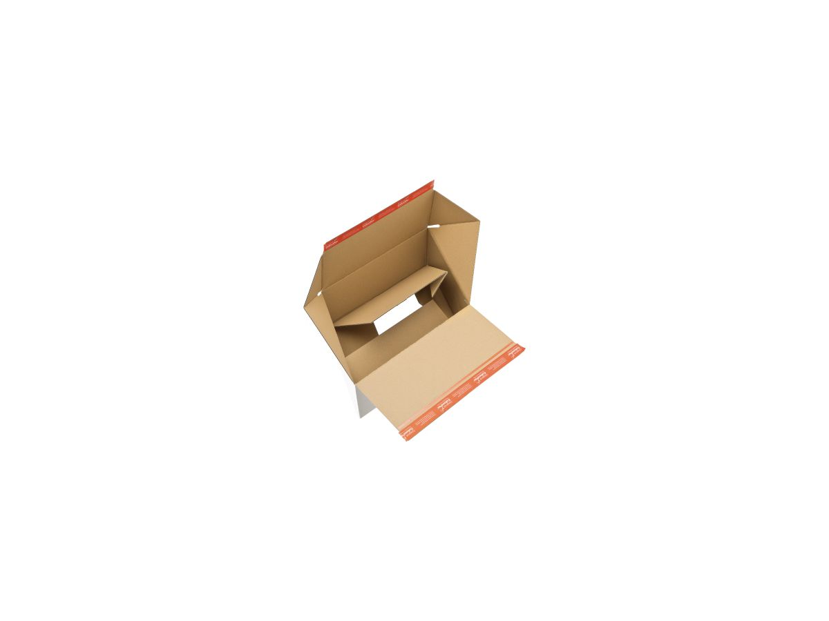 ColomPac® Premium Blitzbodenkarton CP155.155 SK-Verschluss weiß