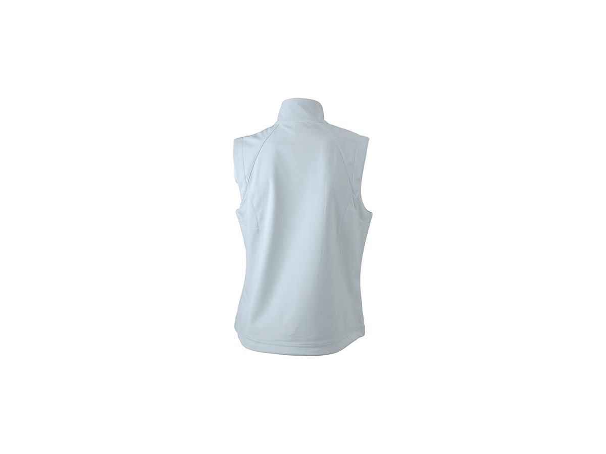 JN Ladies Softshell Vest JN1023 90%PES/10%EL, off-white, Größe L