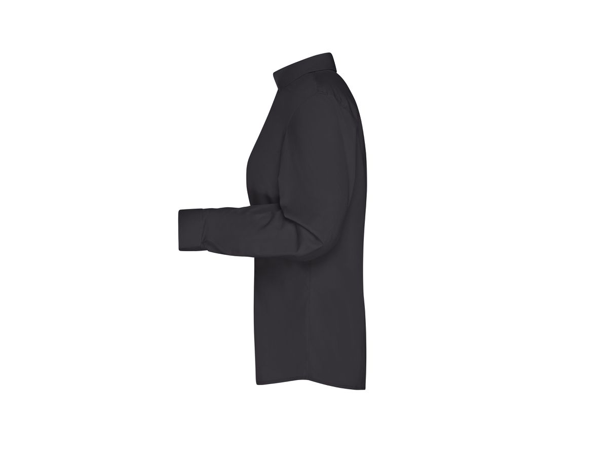 JN Damen Business Shirt JN641 black, Größe XL