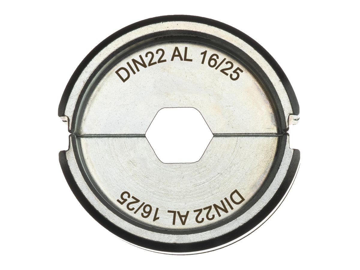 MILWAUKEE Presseinsatz für hydraulisches Akku-Presswerkz DIN22 AL16/25 für DIN AL