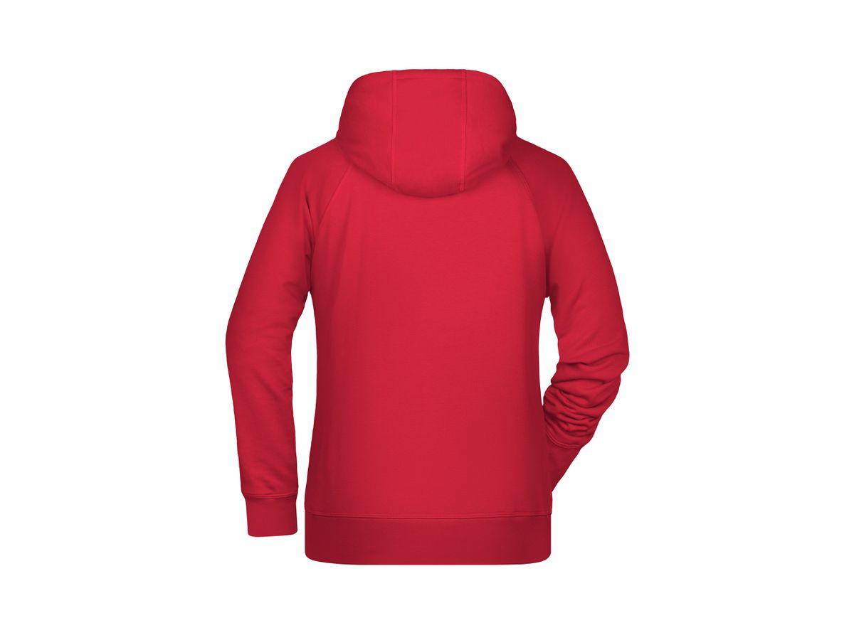 JN Ladies' Hoody 8023 red, Größe L