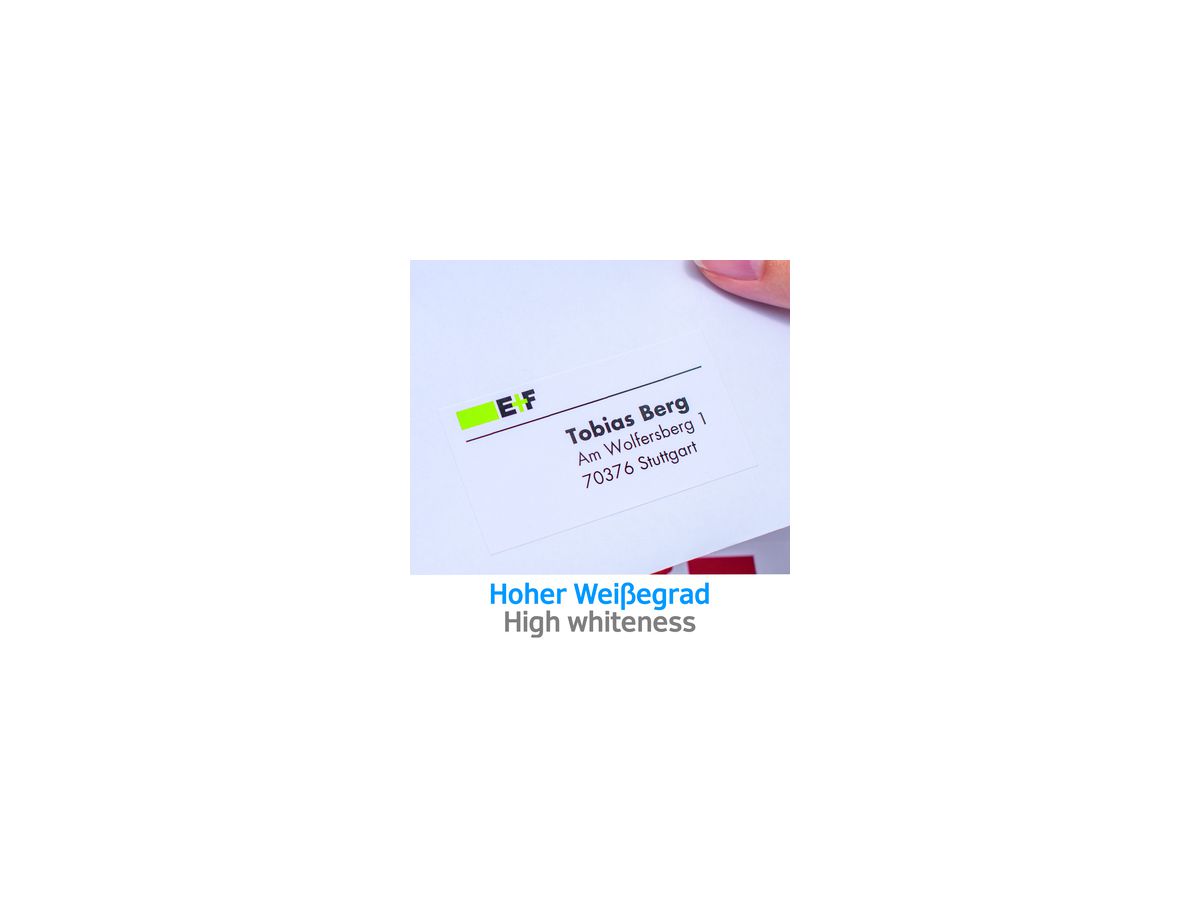 HERMA Etikett PREMIUM 4200 48,3x33,8 mm weiß 800 St./Pack.